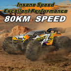 Remote Control Car off Road 4X4 RC Car High Speed Buggy Truck Super Brushless 50 or 80KM/H Fast Drift Racing Toy Gift