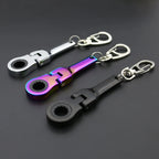 Tuningkeychains JDM Car Auto Tuning Parts 10Mm Ratchet Wrench Keychain Keyring Key Ring Metal