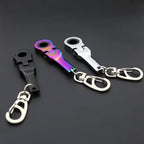 Tuningkeychains JDM Car Auto Tuning Parts 10Mm Ratchet Wrench Keychain Keyring Key Ring Metal