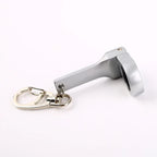Tuningkeychains JDM Car Auto Tuning Parts 10Mm Ratchet Wrench Keychain Keyring Key Ring Metal